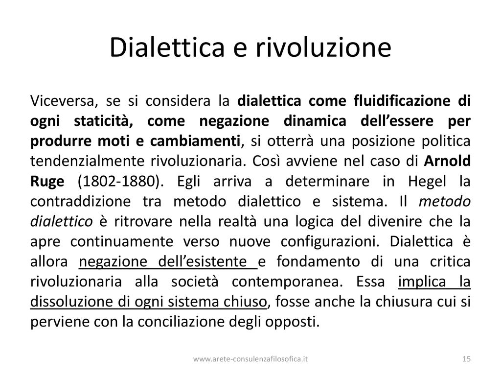 DESTRA E SINISTRA Hegeliana Ppt Scaricare